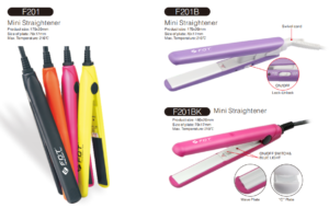 mini hair straightener F201