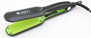 wide wave plate hair flat iron F308A